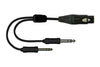 Cable Adapters, Aviation, for XLR-5 Headsets